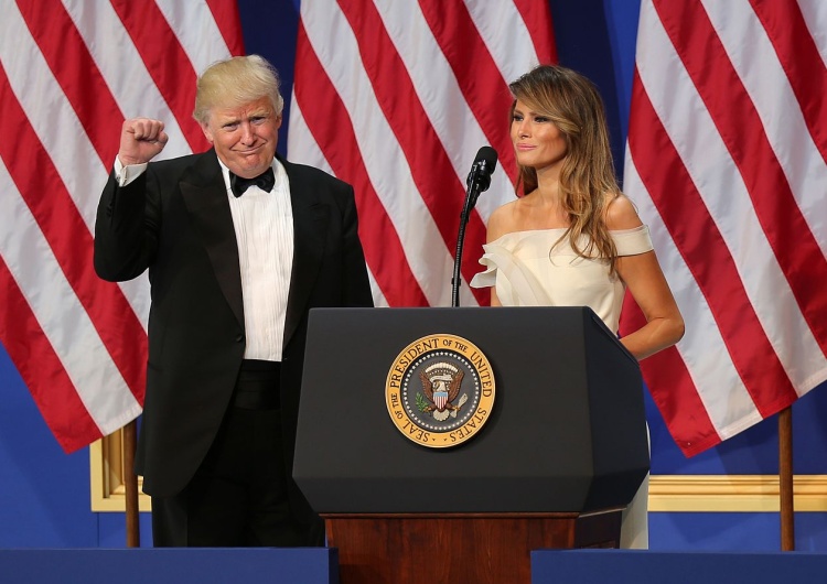 Prezydent USA Donald Trump i jego żona Melania Była gwiazda TVN uderza w kobiety popierające Trumpa