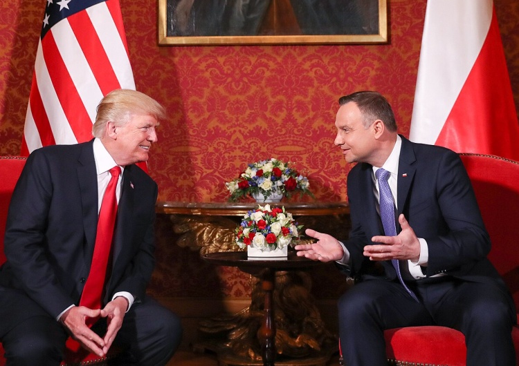 Prezydent USA Donald Trump i prezydent Andrzej Duda Kiedy spotkanie Trump–Duda? Szef gabinetu prezydenta zabrał głos