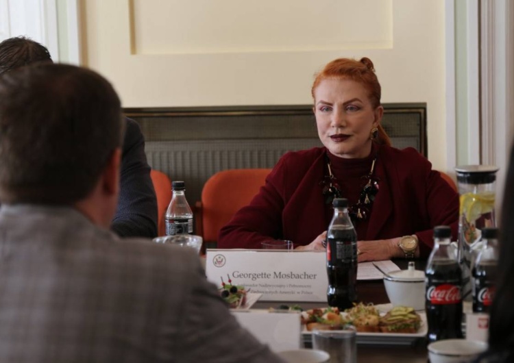 Georgette Mosbacher Georgette Mosbacher znów zostanie ambasadorem