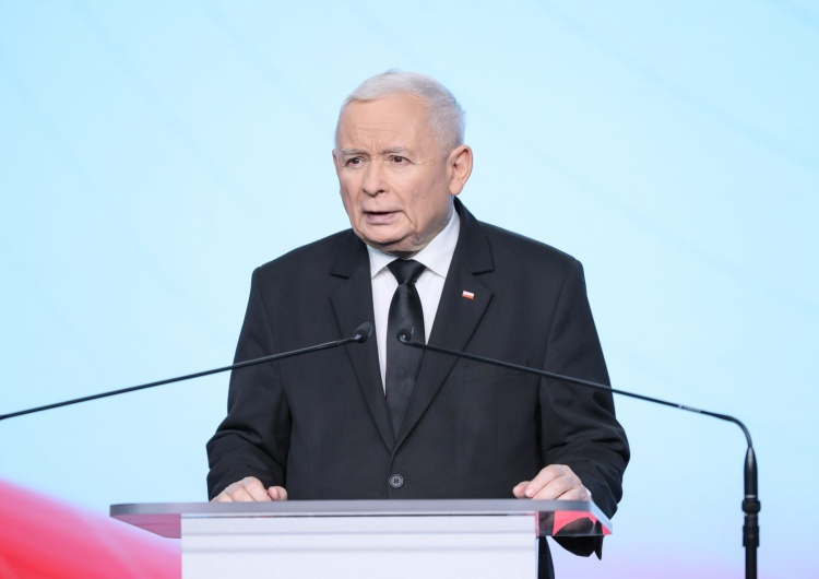 Prezes PiS Jarosław Kaczyński  