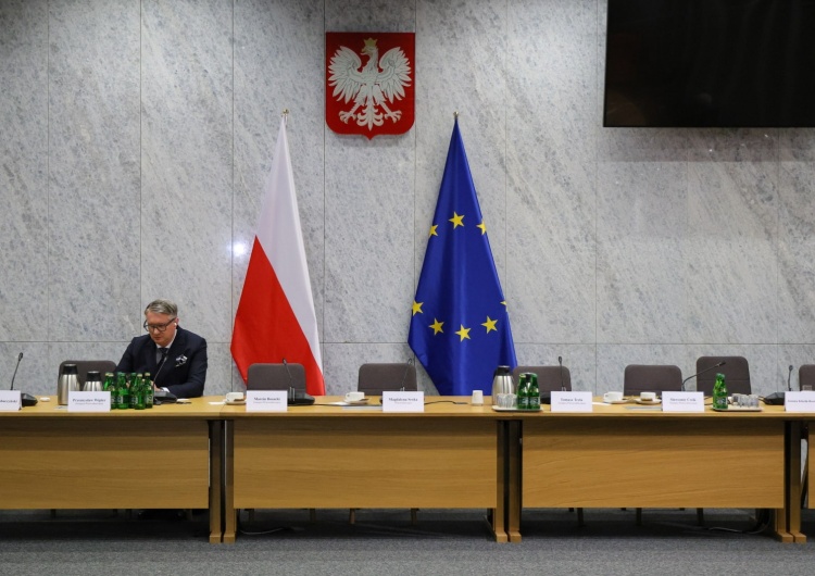 Poseł Przemysław Wipler na posiedzeniu 