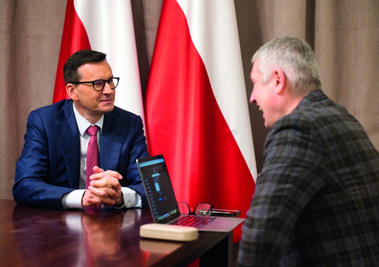 Były premier Mateusz Morawiecki oraz Igor Zalewski Mateusz Morawiecki: Europa uporczywie strzela sobie w kolano