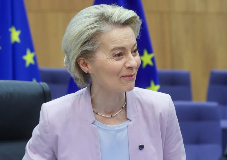 Szefowa KE Ursula von der Leyen Przewodnicząca KE spotka się na Litwie z prezydentem Andrzejem Dudą