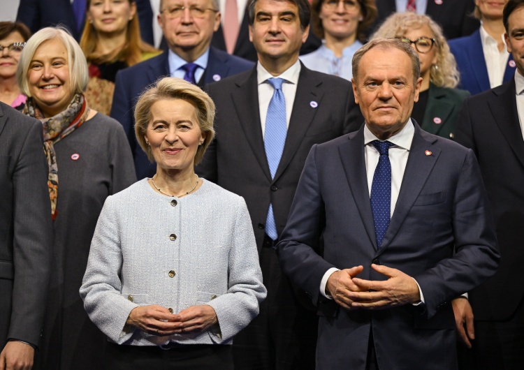 Szefowa KE Ursula von der Leyen i premier Donald Tusk w Gdańsku Co z Zielonym Ładem? Tusk na konferencji z von der Leyen: Nasza planeta wymaga ochrony