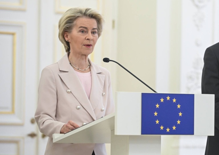 Przewodnicząca Komisji Europejskiej Ursula von der Leyen USA nakładają cła na europejską stal i aluminium. Jest reakcja KE