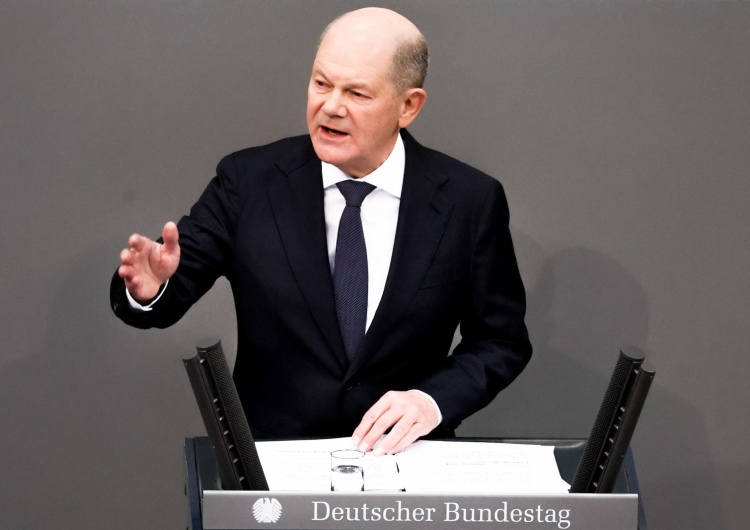 Kanclerz Niemiec Olaf Scholz 