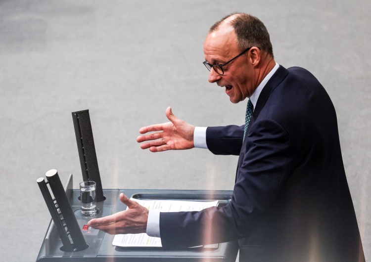 Friedrich Merz Niemcy: Awantura pomiędzy Scholzem i Merzem na posiedzeniu Bundestagu