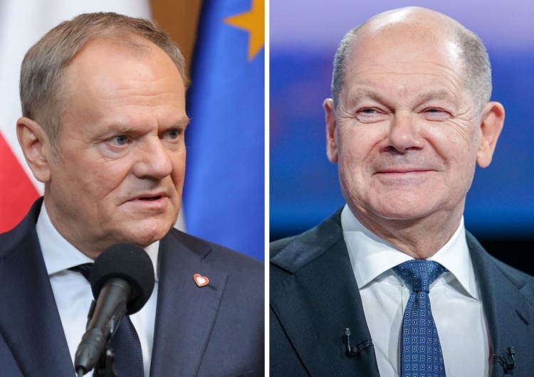 Donald Tusk, Olaf Scholz Scholz: Tusk wdroży pakt migracyjny