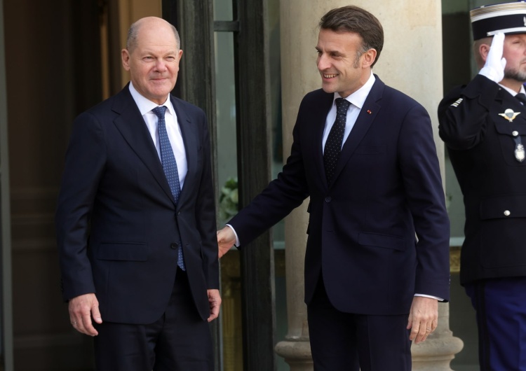 Kanclerz Niemiec Olaf Scholz i prezydent Francji Emmanuel Macron Na spotkaniu w Paryżu doszło do zgrzytu? Olaf Scholz: Sytuacja jest trudna