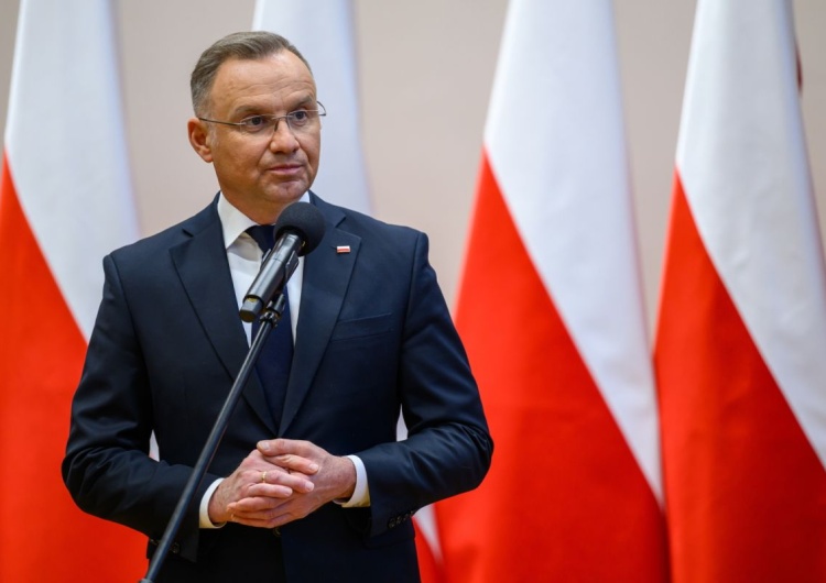 Andrzej Duda Polski prezydent rozmawiał z Zełenskim. Zasugerował 