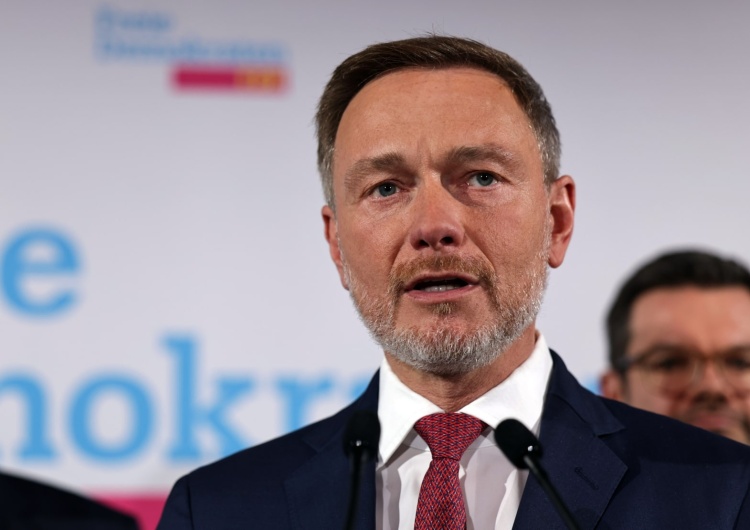 Lider FDP Christian Linder Porażka FDP w wyborach do Bundestagu. Jest decyzja Christiana Lindnera