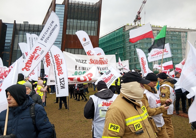 Manifestacja 7 lutego w Gdańsku 