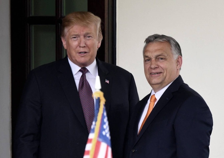 Donald Trump i Wiktor Orban Wojna celna USA-UE? Orban już zawiera osobne porozumienie z Waszyngtonem