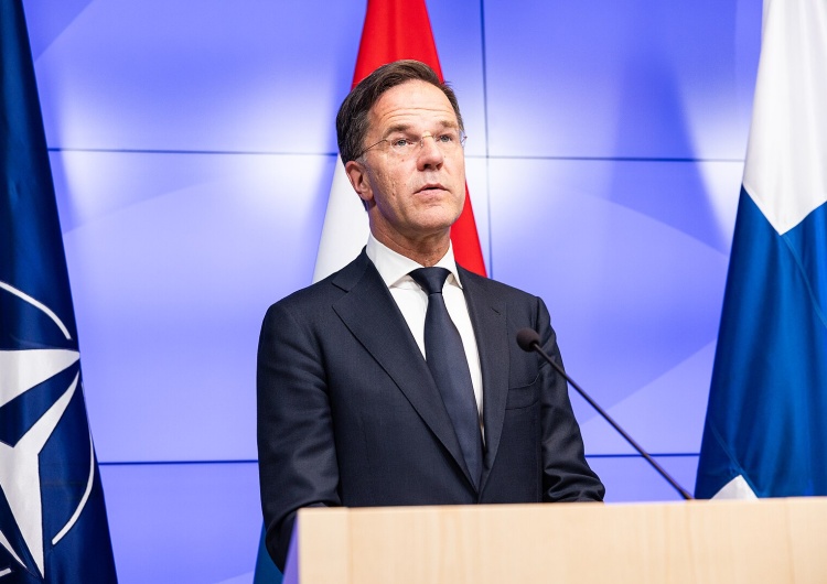 Mark Rutte Szef NATO zapowiada 