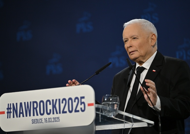 Jarosław Kaczyński Kaczyński: Z Trzaskowskiego taki patriota, jak ze mnie skoczek wzwyż