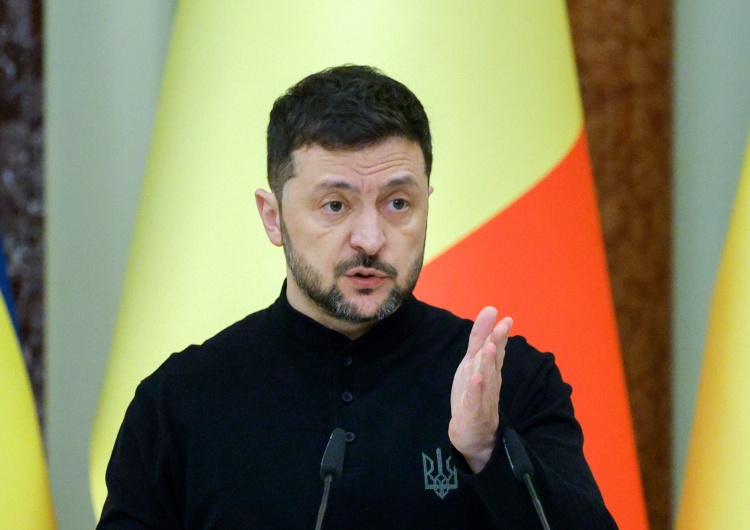 Prezydent Ukrainy Wołodymyr Zełenski Wołodymyr Zełenski uderza w Moskwę ws. chińskich obywateli na Ukrainie
