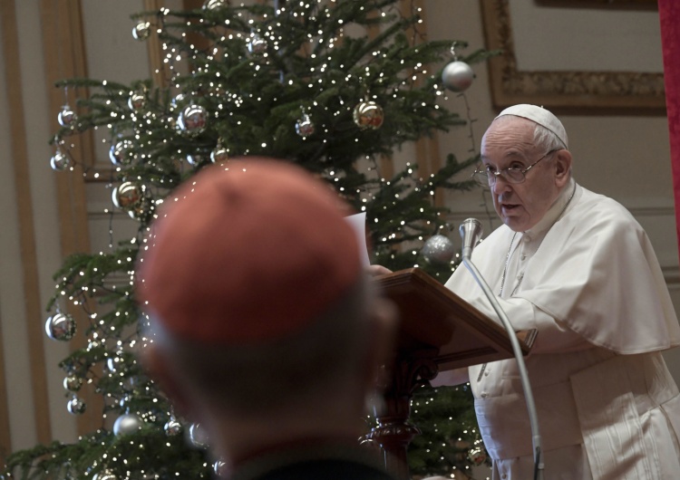 Papież Franciszek Papież apeluje do pracowników Kurii Rzymskiej: „Bez pokory nie możemy spotkać Boga i doświadczyć zbawienia”