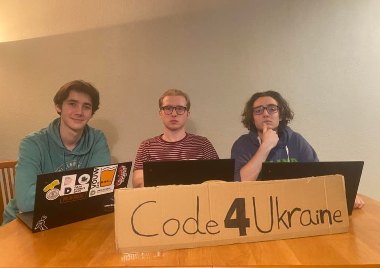 Code4Ukraine Naukowy wieczór z dr Kaweckim: Ci młodzi ludzie stworzyli Code4Ukraine, który ma realnie wesprzeć rząd Ukrainy