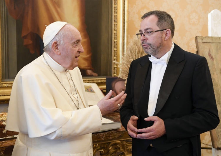 Papież Franciszek, Andrij Jurasz Ambasador Ukrainy przy Stolicy Apostolskiej: Watykan jest szczerym partnerem Ukrainy i robi wszystko, co możliwe, aby zatrzymać wojnę