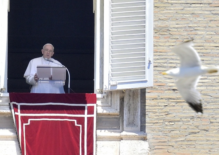 Papież Franciszek Franciszek słucha krytyki Ukraińców wobec Watykanu