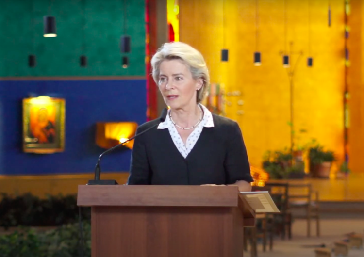 Ursula von der Leyen Ursula von der Leyen w Taizé: 