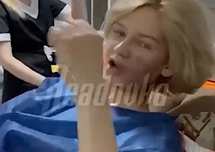 Anastazja Elsukowa Rosyjska propagandystka trafiona podczas relacji z frontu. Przerywa milczenie [VIDEO]