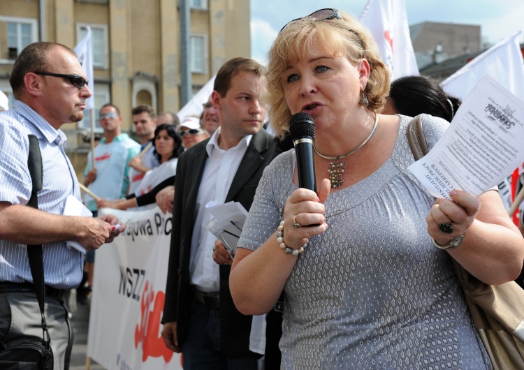 "Solidarność" okupuje Ministerstwo Zdrowia. Maria Ochman ...