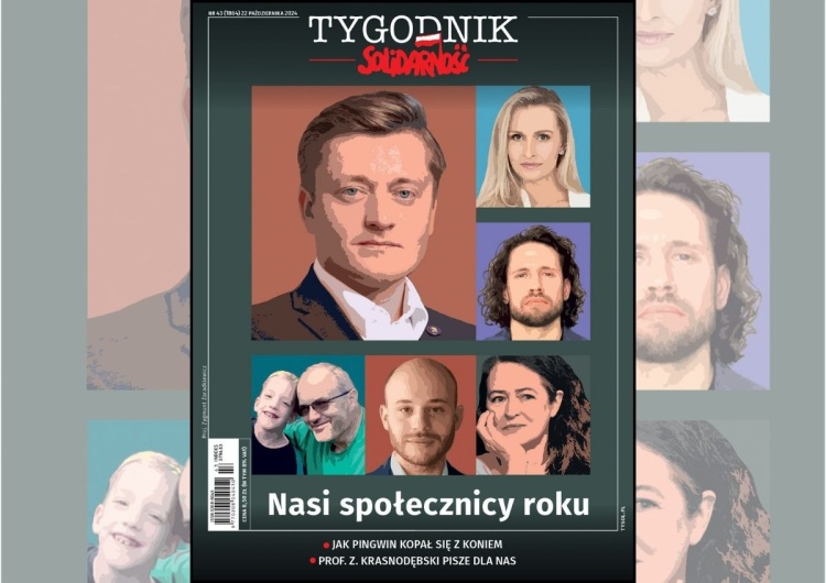 Społecznicy roku Tygodnika Solidarność Nasi społecznicy roku – Konrad Wernicki poleca nowy numer „Tygodnika Solidarność”