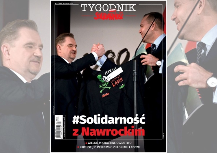 Piotr Duda i Karol Nawrocki Solidarność z Nawrockim! Najnowszy numer „Tygodnika Solidarność”