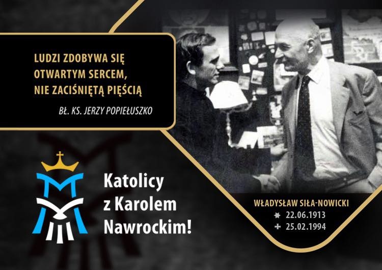 ks. Jerzy Popiełuszko i Władysław Siła-Nowicki 