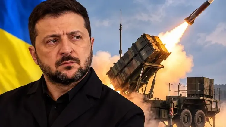 Wołodymyr Zełenski wyrzutnia patriot