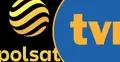 Kolaż: Logo Polsat i logo TVN