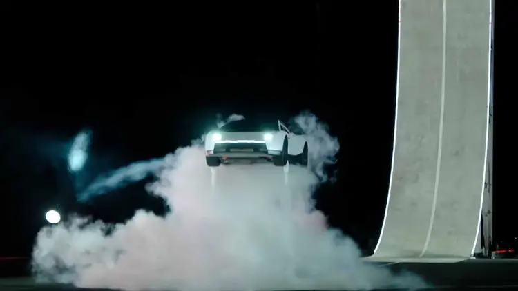 Tesla Roadster podczas prezentacji