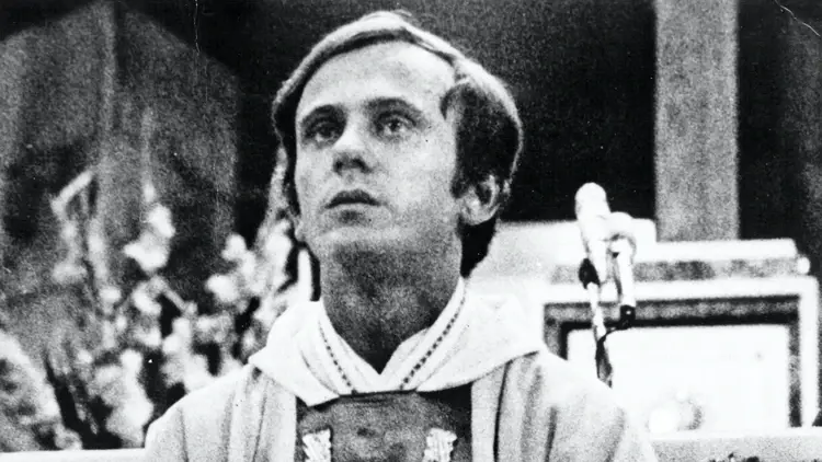 zmarły męczeńską śmiercią kapelan Solidarności