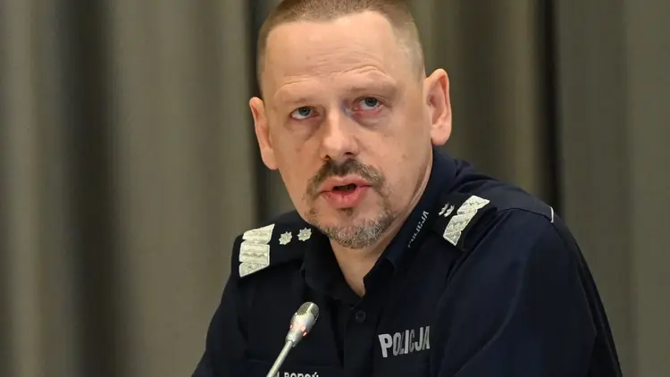 Komendant Główny Policji gen. insp. Marek Boroń