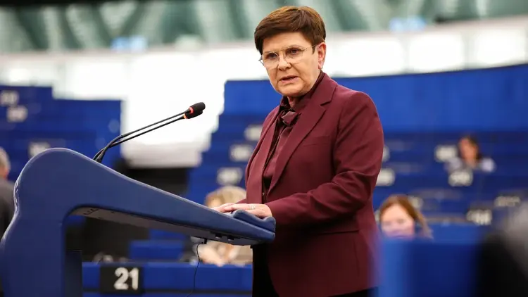Eurodeputowana Beata Szydło