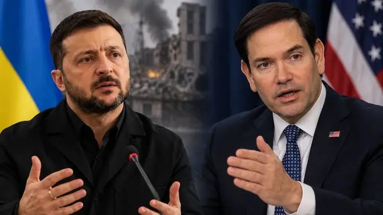 Wołodymyr Zełenski, Marco Rubio