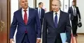 Prezydent Rosji Władimir Putin z przewodniczącym rosyjskiej Dumy