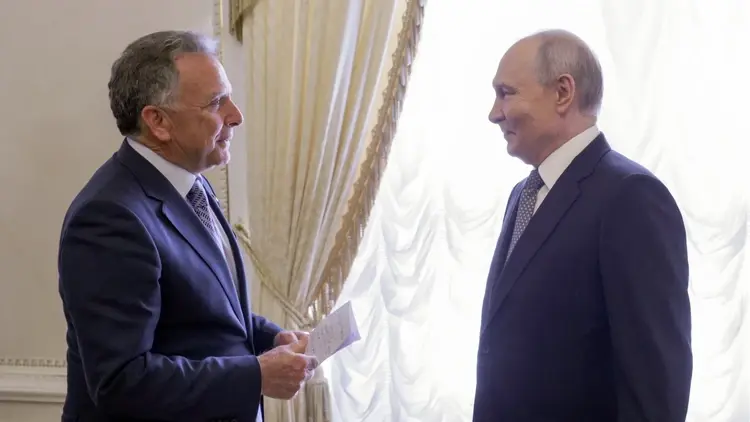 Steve Witkoff i Władimir Putin