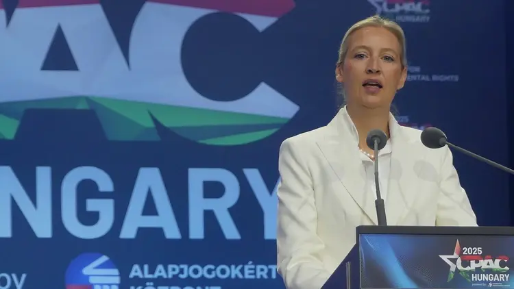 Alice Weidel na CPAC Hungary 2025