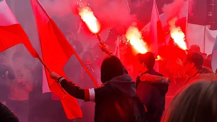 Marsz Niepodległości w Warszawie