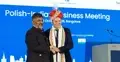 Premier Donald Tusk podczas wizyty w Indiach