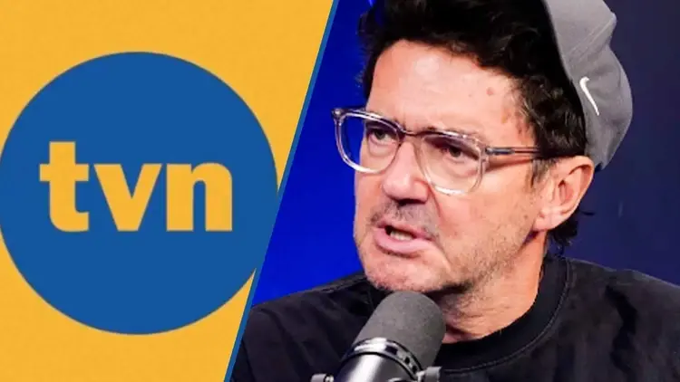 Logo TVN i Kuba Wojewódzki