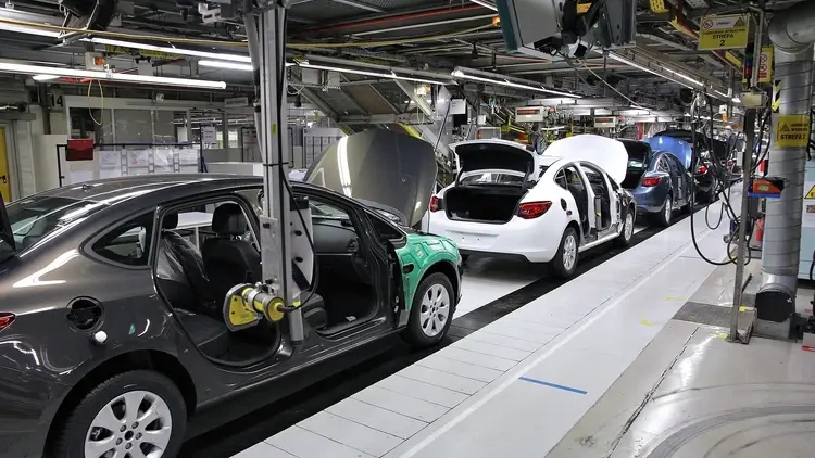 Linia produkcyjna Opel Astra J, General Motors Manufacturing w Gliwicach