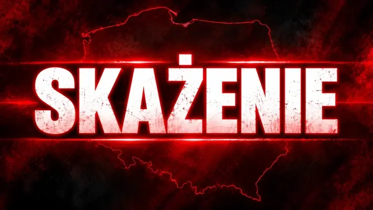 skażenie - grafika ilustracyjna wygenerowana przez AI