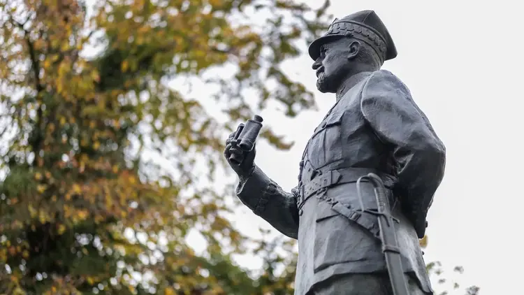 Odsłonięcie pomnika gen. broni Tadeusza Jordan-Rozwadowskiego