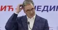 Alaksandar Vucic po przegranych wyborach