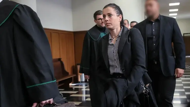 Natasza Geldon w sądzie