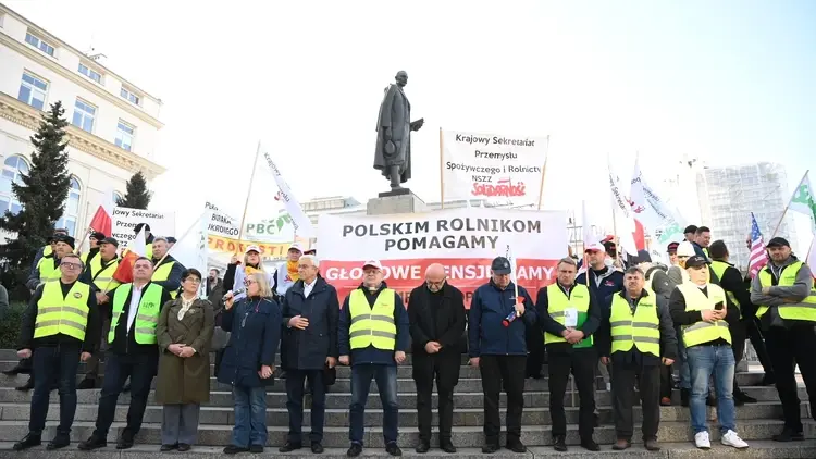 Protest przeciwko podwyżce podatku cukrowego