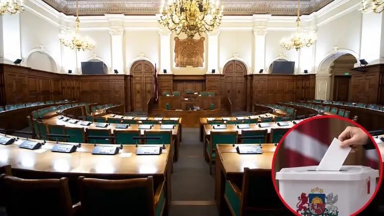 sala parlamentarna sejmu łotewskiego